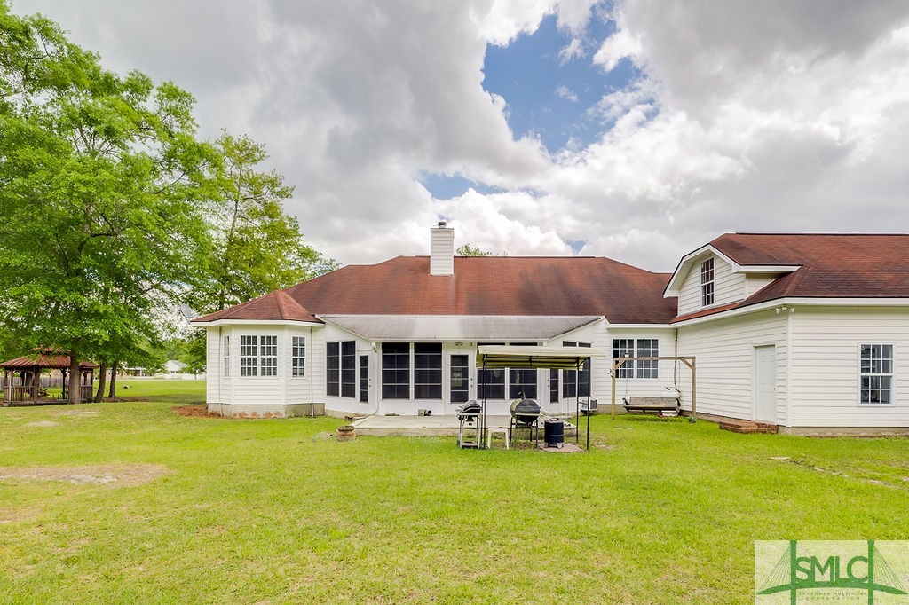 1280 Ralph Rahn Road Rincon, GA 31326 - Photo 39 of 50 Back patio/sunroom