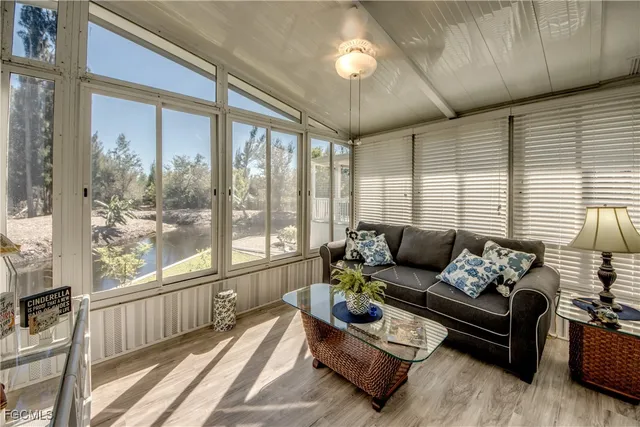 a view of a backyard with a patio