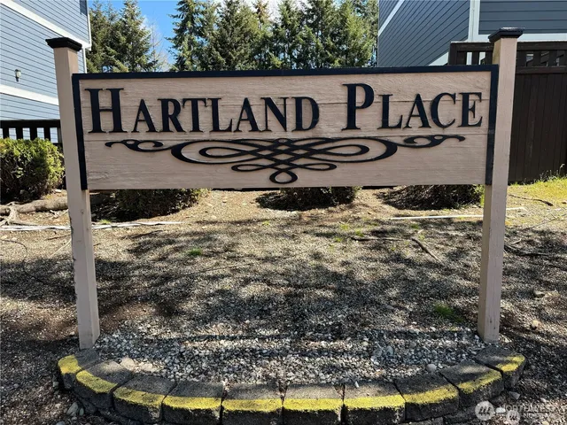 a view of a street sign