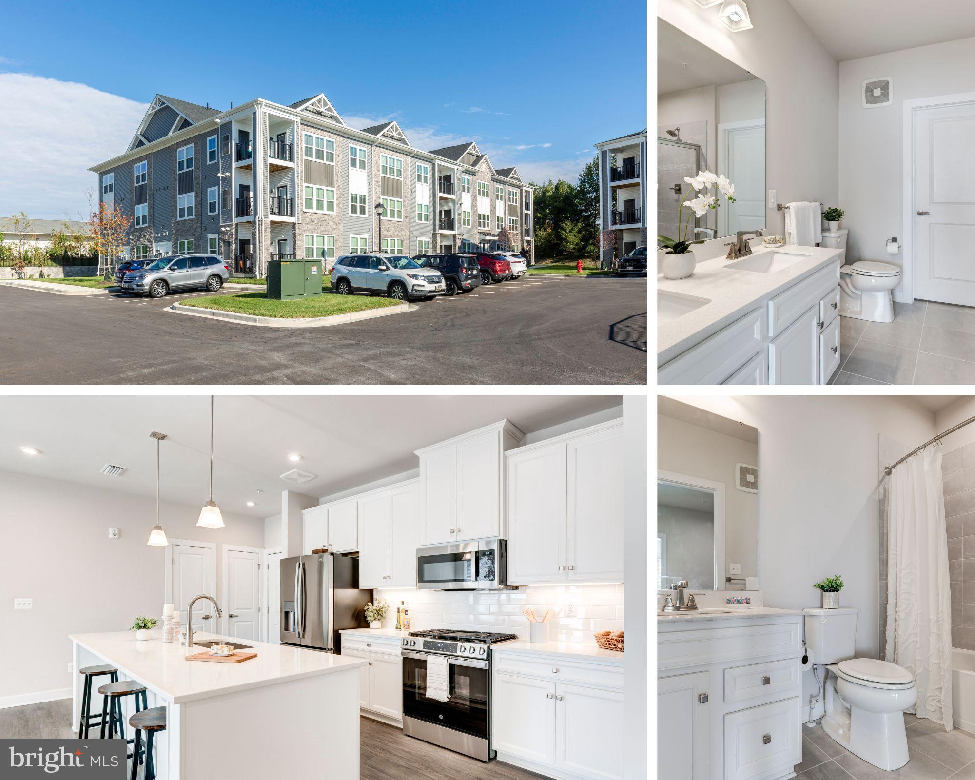 a view of a kitchen and kitchen island