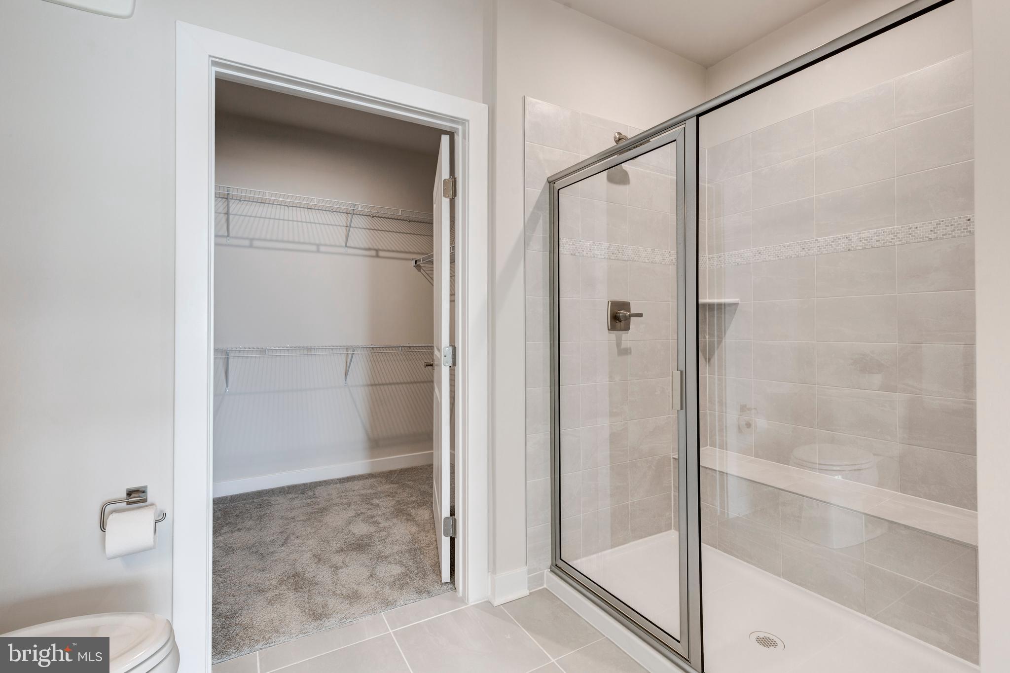 40 Liberty Road, Unit T Sykesville, MD 21784 - Photo 28 of 31 a bathroom with a glass shower door