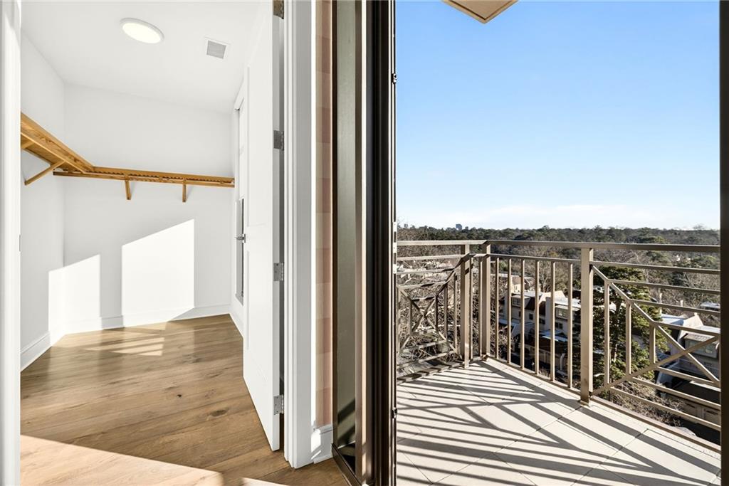 2520 Peachtree Road Northwest, Unit 1003 Atlanta, GA 30305 - Photo 36 of 63 a view of a balcony