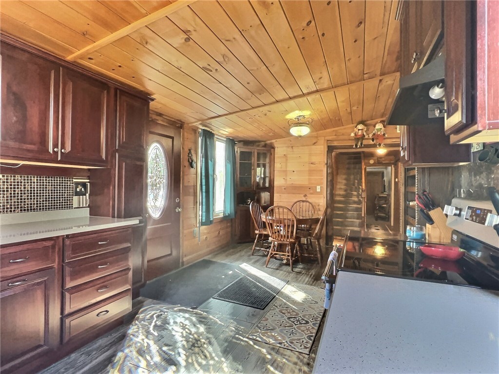 5278 Old Telephone Road Bethany, NY 14054 - Photo 12 of 36 Open concept kitchen and dining