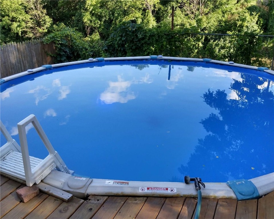 5278 Old Telephone Road Bethany, NY 14054 - Photo 36 of 36 Pool during the summer