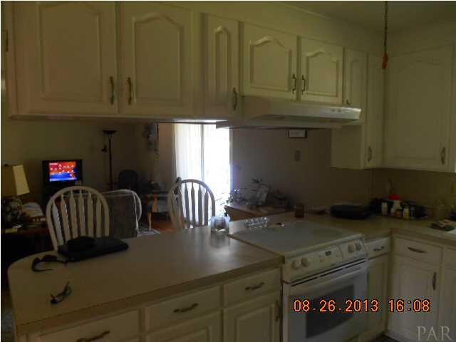 Kitchen is open to the Family Room