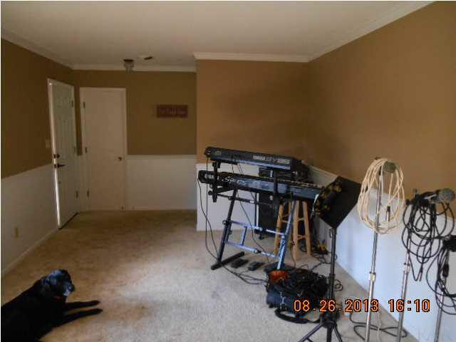 Living Room is large and bright