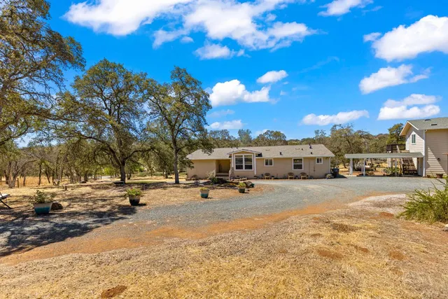 a view of a city street and a building