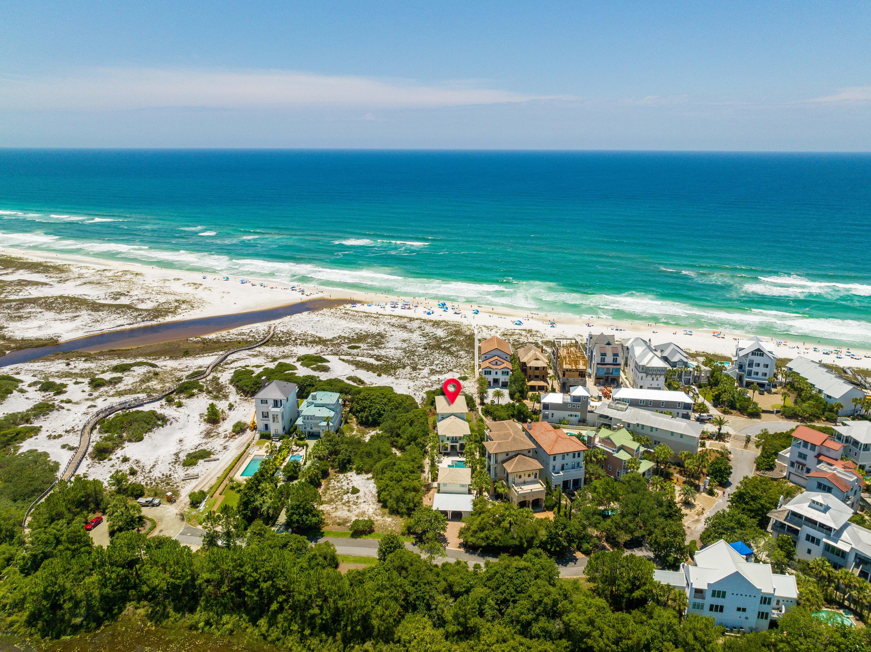 460 Beachfront Trail Santa Rosa Beach, FL 32459 - Photo 88 of 93 460 Beachfront Trail Aerial Marked-6