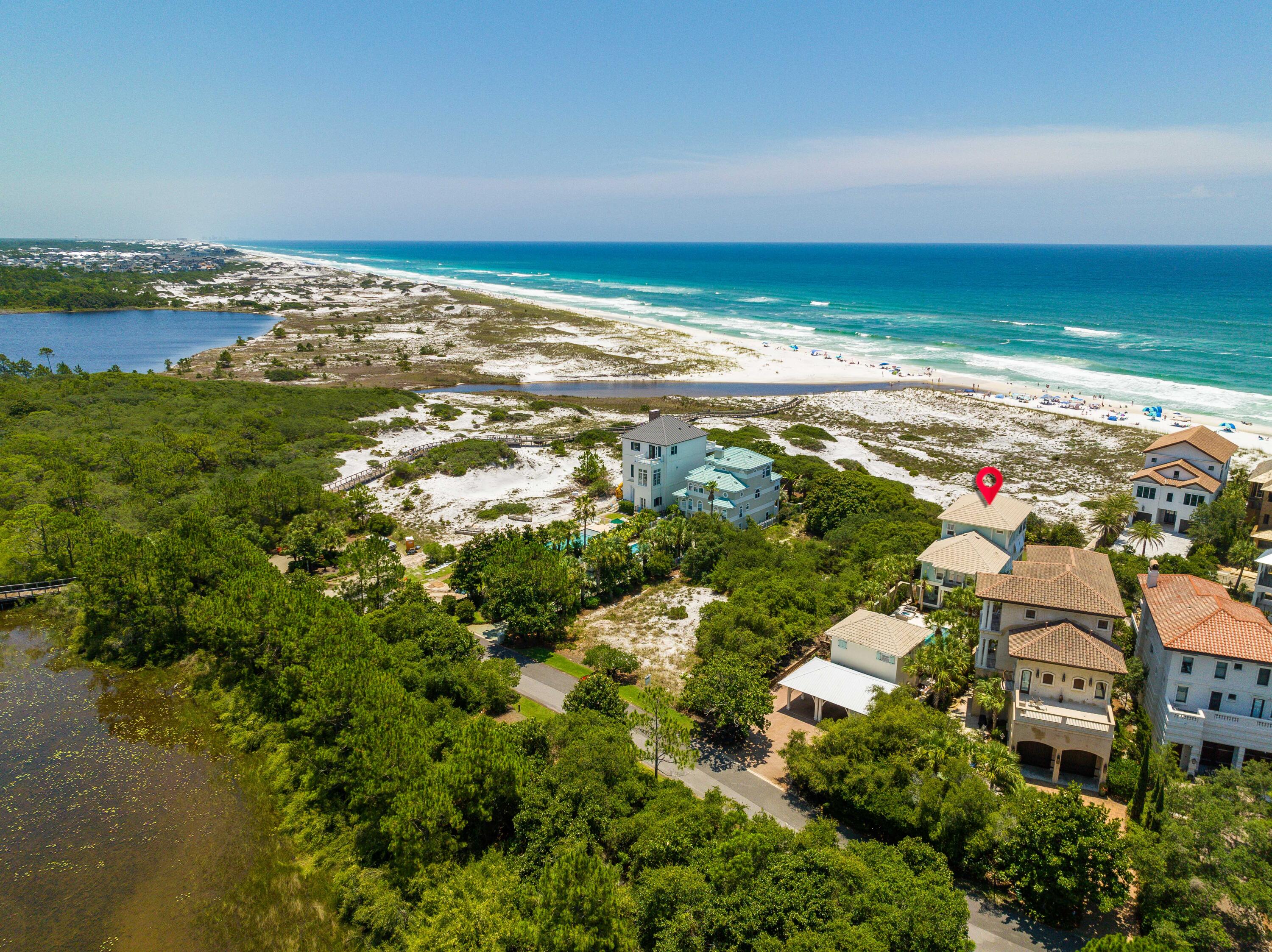 460 Beachfront Trail Santa Rosa Beach, FL 32459 - Photo 93 of 93 460 Beachfront Trail Aerial Marked-4