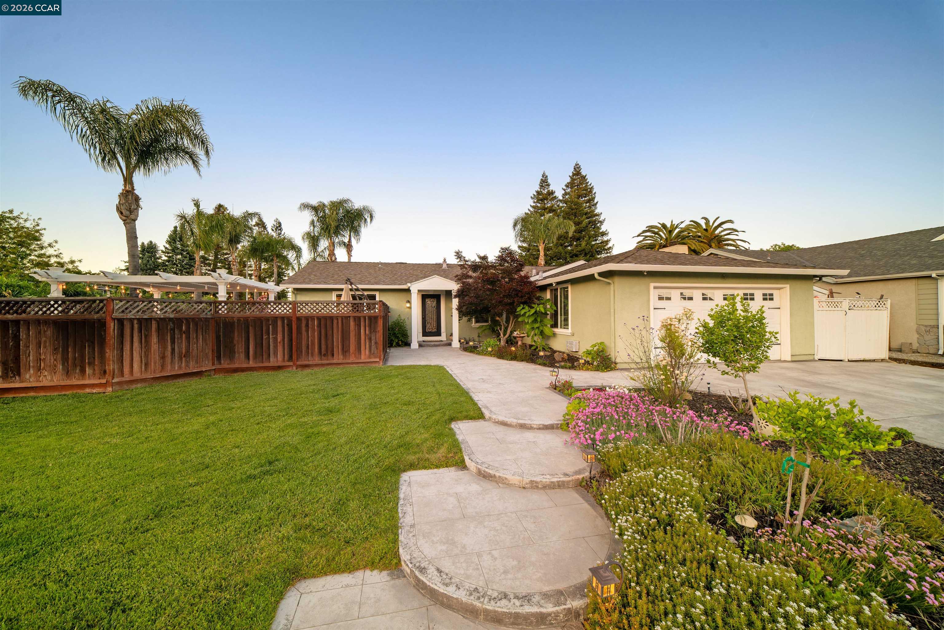 400 Fernando Court San Ramon, CA 94583 - Photo 2 of 38 a view of a house with backyard sitting area and swimming pool