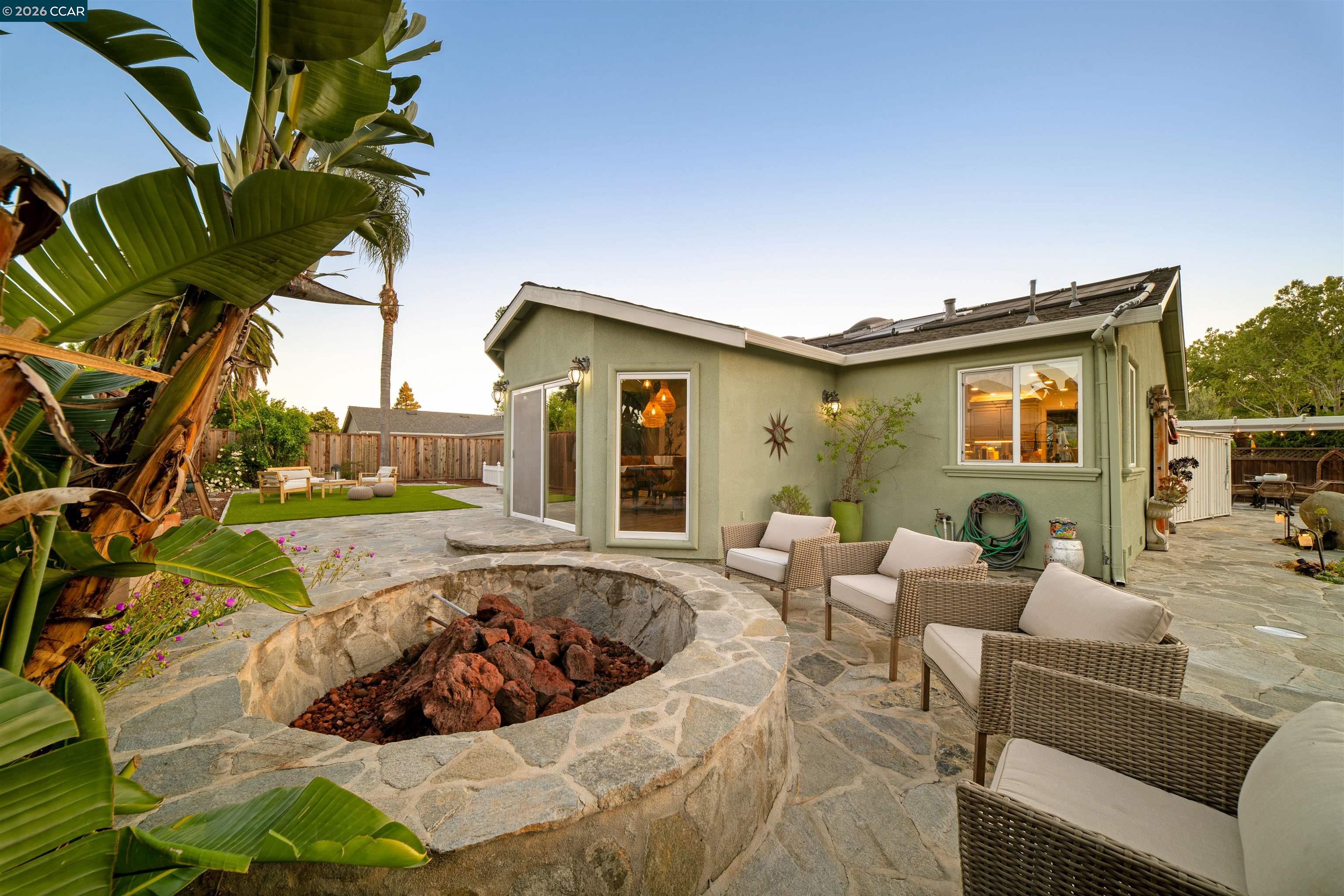 400 Fernando Court San Ramon, CA 94583 - Photo 26 of 38 a view of a house with backyard and sitting area