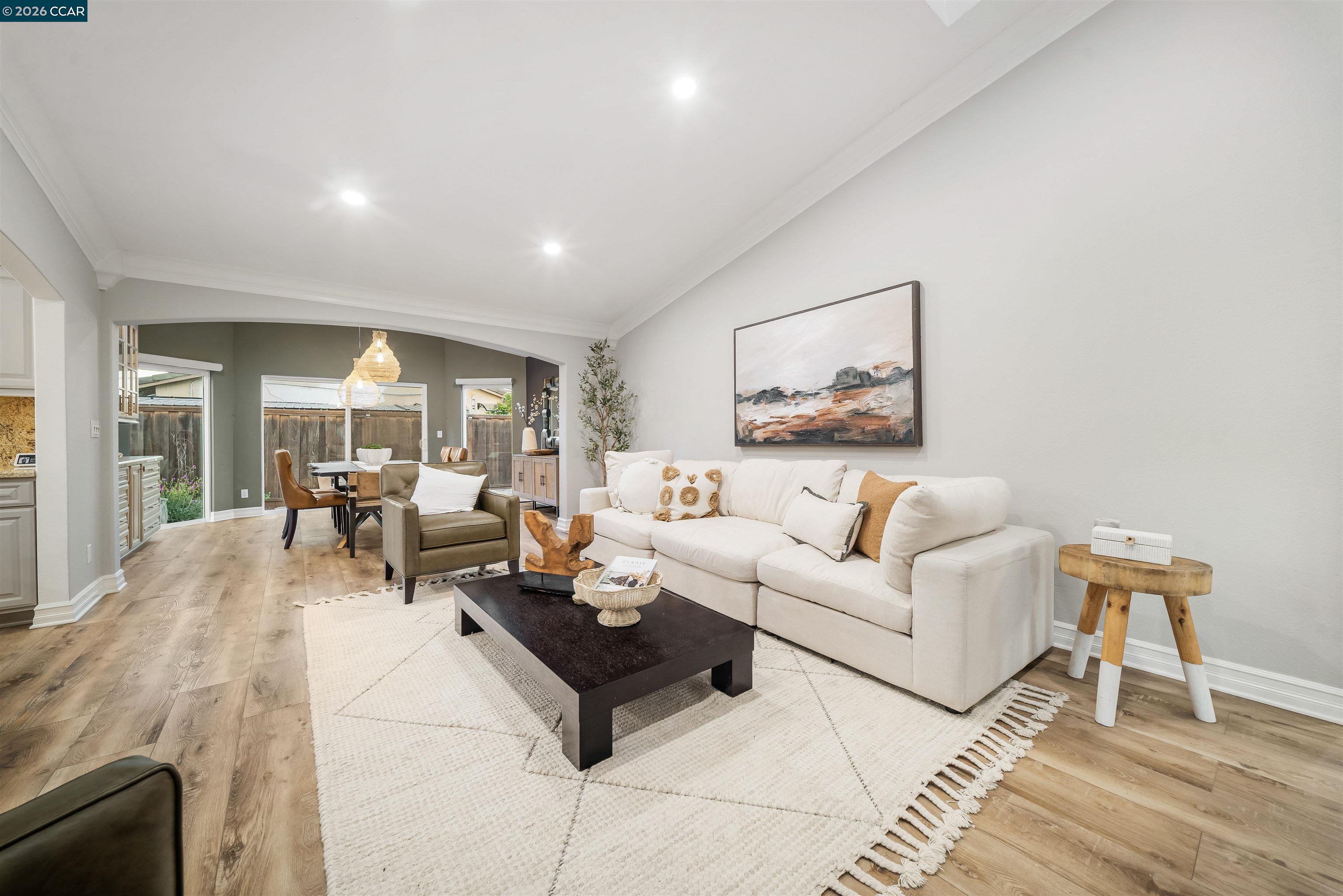 400 Fernando Court San Ramon, CA 94583 - Photo 7 of 38 a living room with furniture and a wooden floor