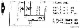 V/l V/l Allen (parcel - 2) Road Fowlerville, MI 48836 - Photo 1 of 1 Property Photo
