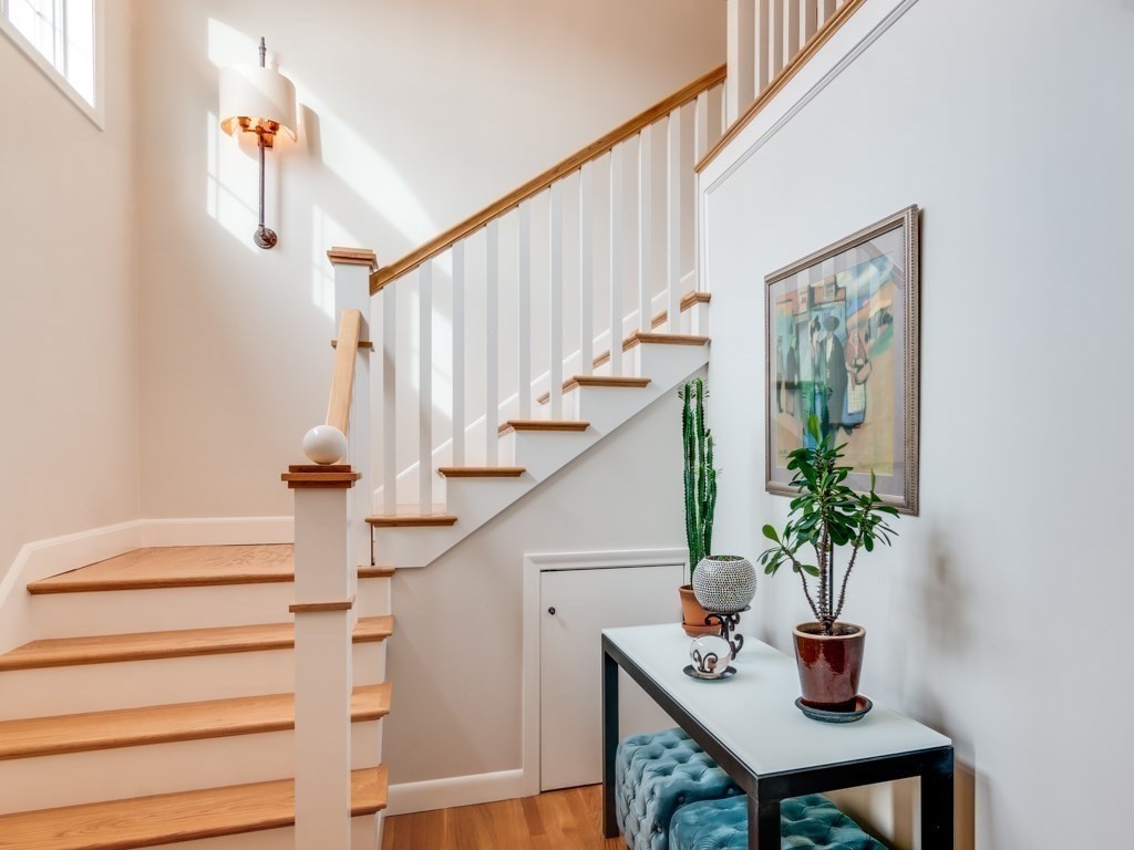 128 Locksley Road Lynnfield, MA 01940 - Photo 3 of 38 a view of entryway and hall with wooden floor