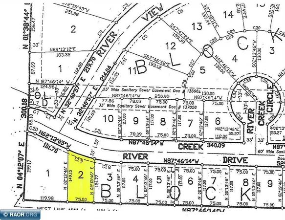 $17,900 | Lot 2 River Creek Drive, Hibbing, MN 55746