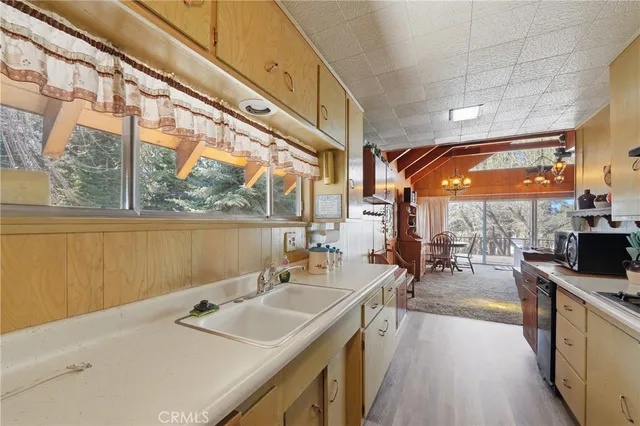 a very nice looking room with a large window