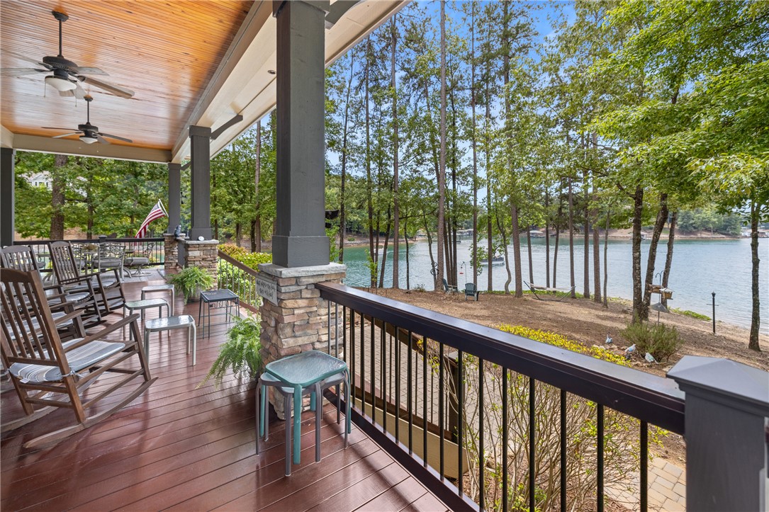 519 Birchbark Court Seneca, SC 29672 - Photo 8 of 47 Wrap around lakeside covered deck