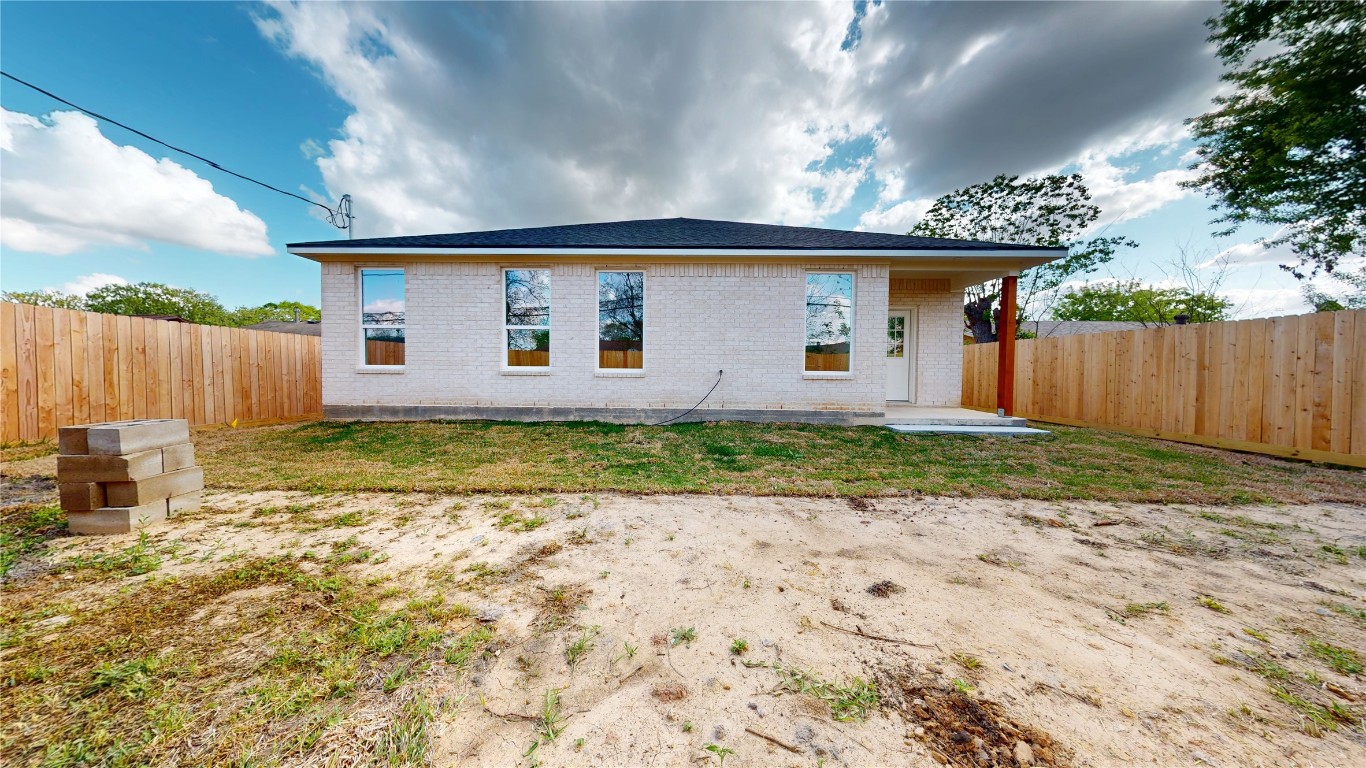 5119 Selinsky Road Houston, TX 77048 - Photo 41 of 45 a front view of a house with a yard and seating space