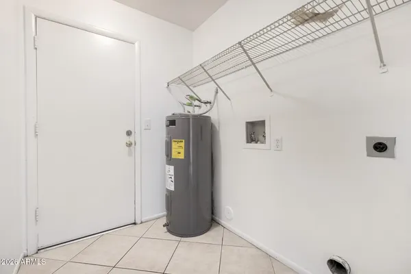 a view of a storage & utility room