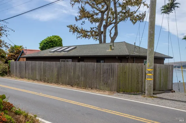 a view of a house with a window