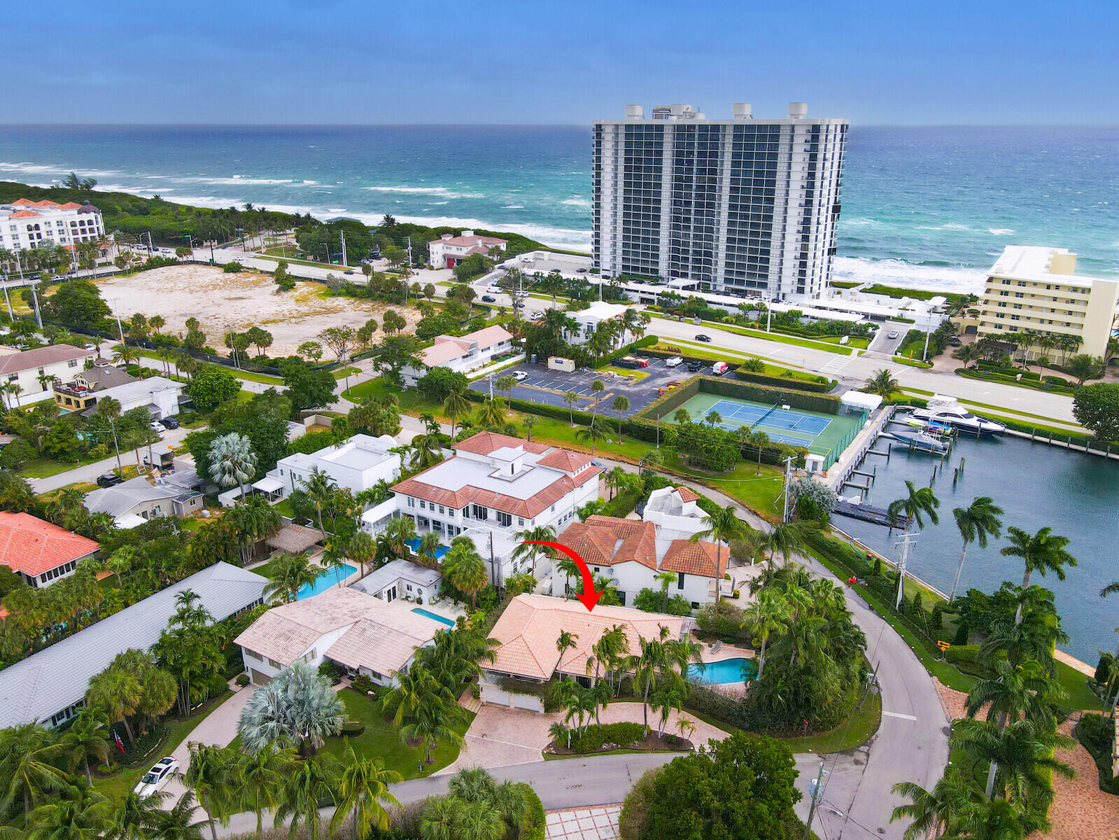 290 East Fern Drive Boca Raton, FL 33432 - Photo 50 of 51 Aerial View