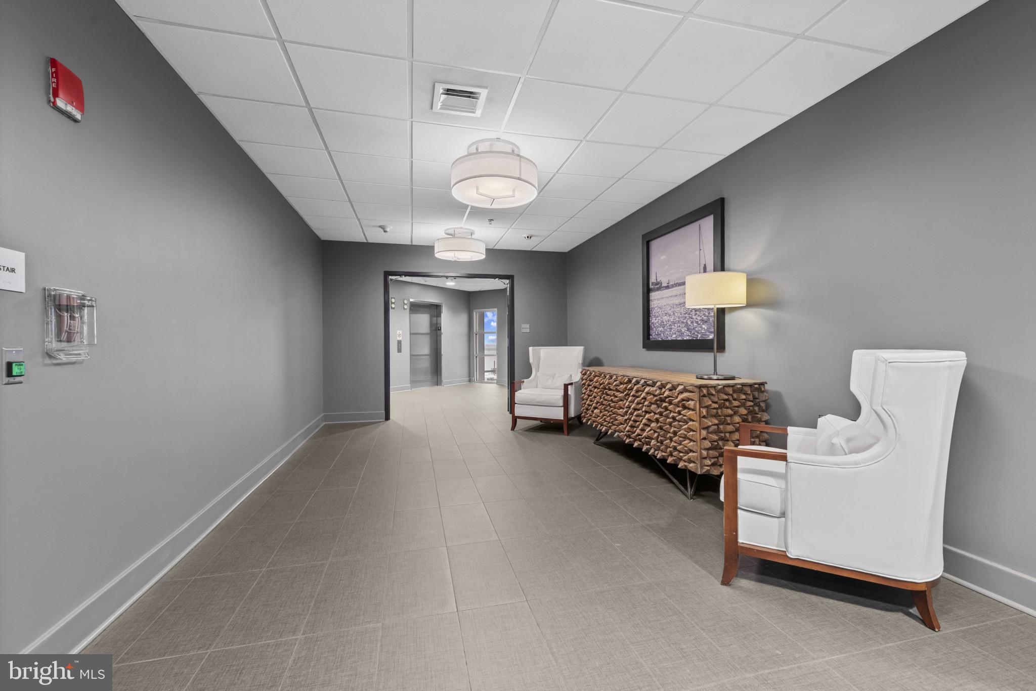 2772 Lighthouse Point East, Unit 303 Baltimore, MD 21224 - Photo 27 of 35 Beautifully decorated common areas.