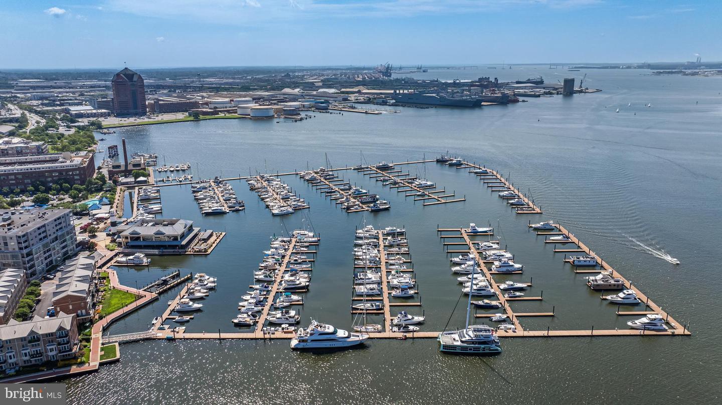 2772 Lighthouse Point East, Unit 303 Baltimore, MD 21224 - Photo 34 of 35 Steps to the marina.