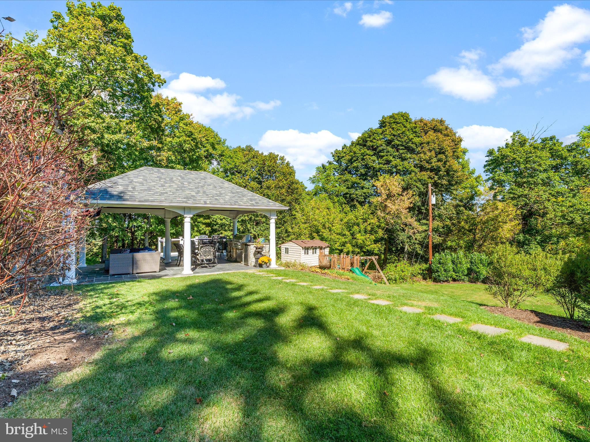 5821 Rowland Hill Road Cascade, MD 21719 - Photo 40 of 69 Covered Pavilion w/ outdoor kitchen