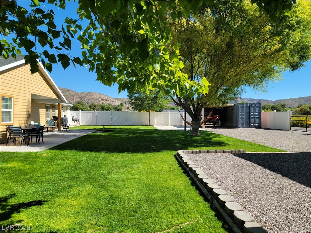 101 Keele Road Caliente, NV 89008 - Photo 33 of 44 Backyard