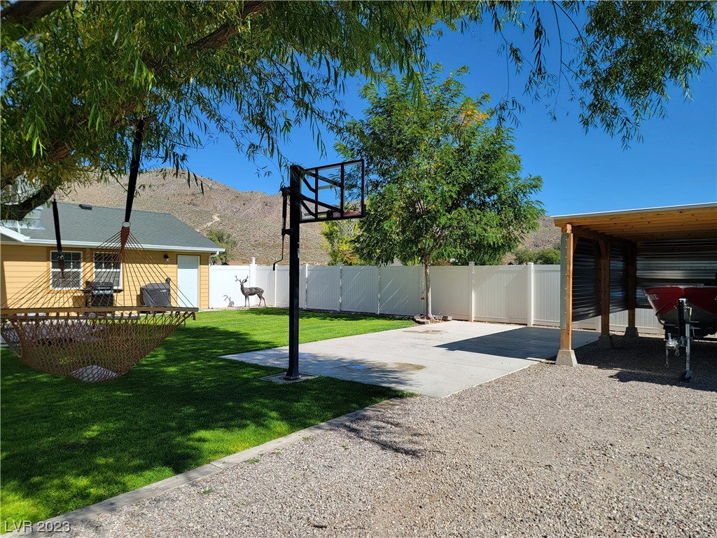 101 Keele Road Caliente, NV 89008 - Photo 40 of 44 Backyard
