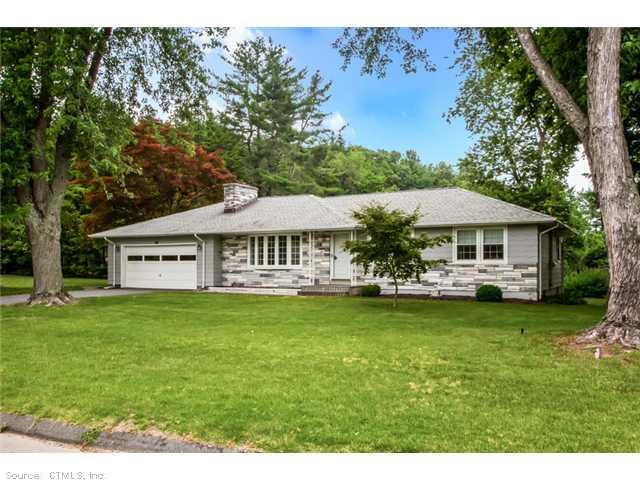36 Fox Den Road Bristol, CT 06010 - Photo 1 of 1 a front view of a house with garden