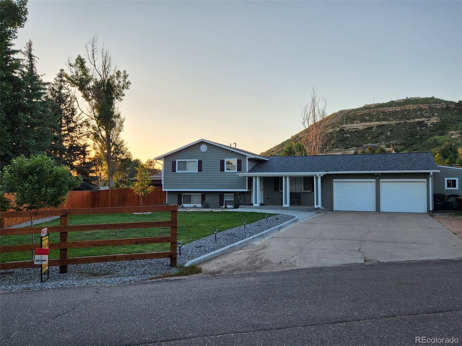 1069 Bulkey Street Castle Rock, CO 80108 - Photo 1 of 4 a view of backyard with a garden and entertaining space