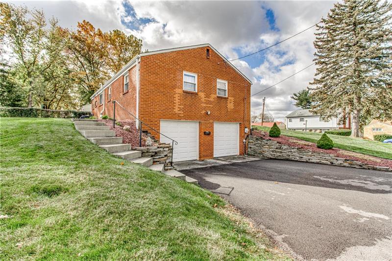 3401 McRoberts Road Pittsburgh, PA 15234 - Photo 2 of 21 Two car garage and huge driveway. You and your guests will love this convenience.