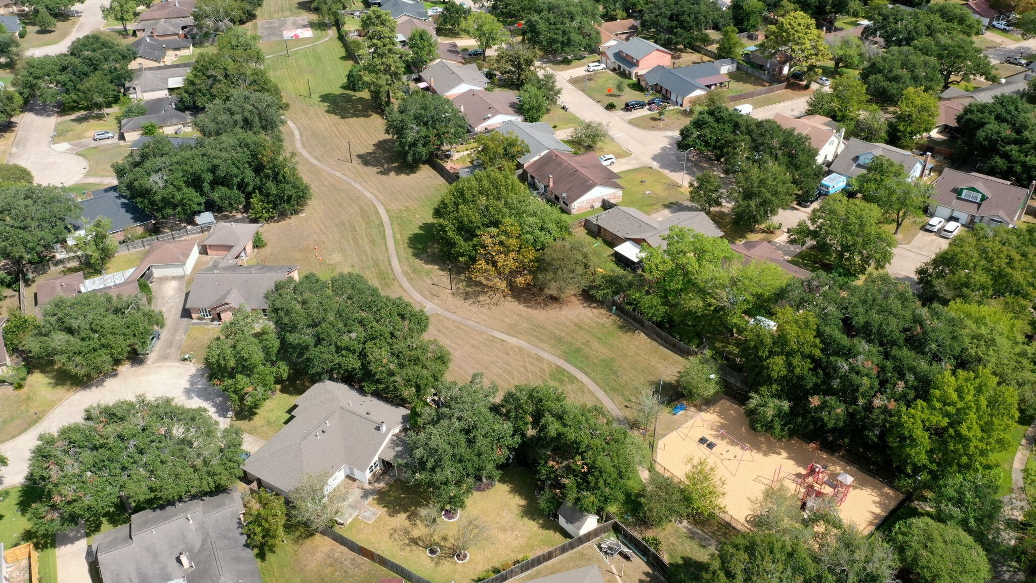 19519 Ricelake Lane Houston, TX 77084 - Photo 47 of 47 Aerial view of the neighborhood trails