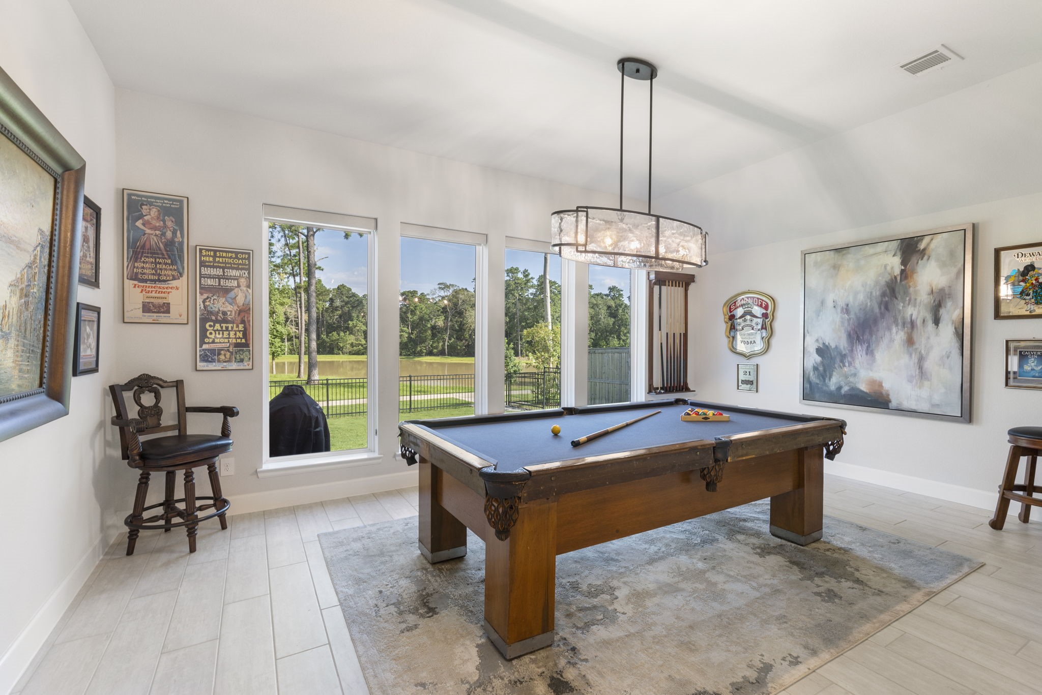 15423 Ringbill Way Magnolia, TX 77354 - Photo 21 of 50 a room with pool table and windows