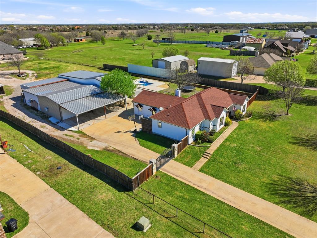 113 Mulkey Road Waxahachie, TX 75167 - Photo 37 of 39 an aerial view of a house with outdoor space