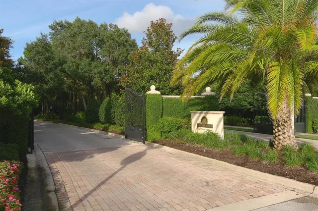 an aerial view of a house with garden space and outdoor space