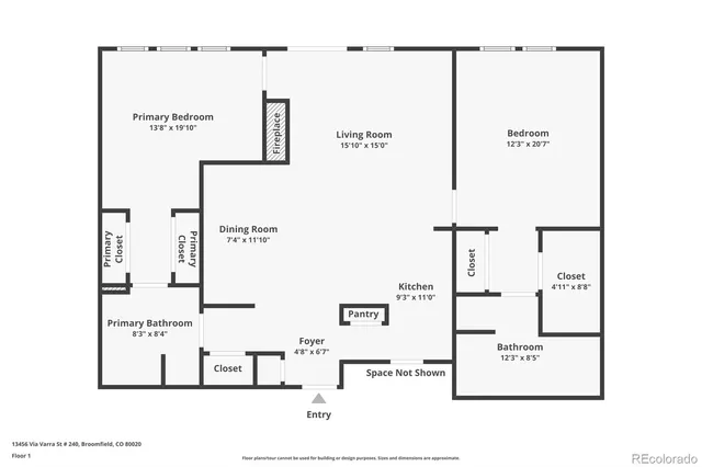 $415,000 | 13456 Via Varra, Unit 317, Broomfield, CO 80020