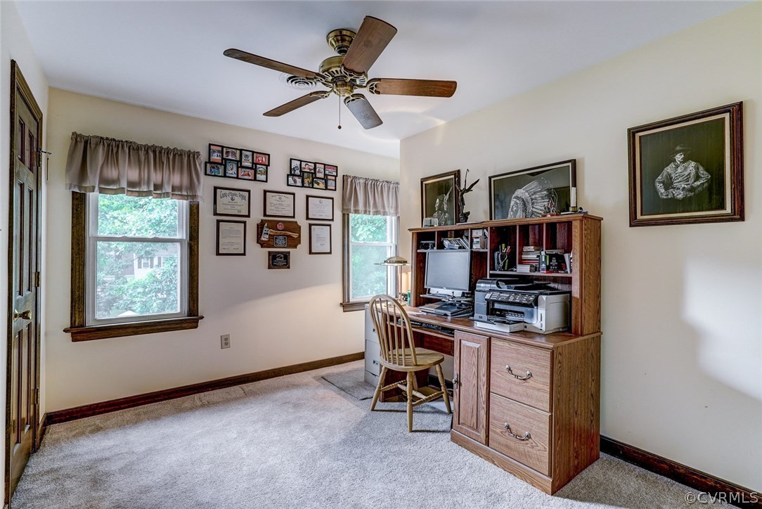 6100 Springwood Road Chester, VA 23831 - Photo 15 of 25 a view of a workspace with furniture and a window