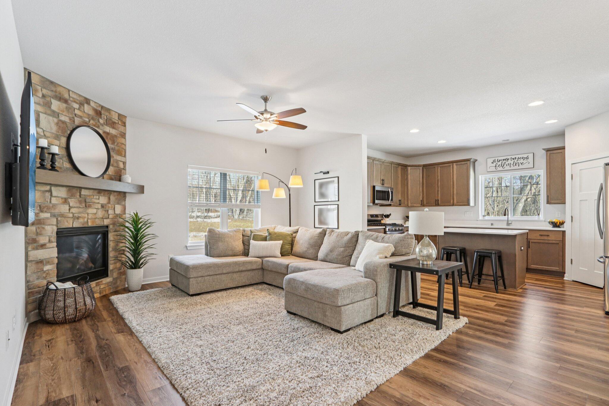 532 Wild Oak Road Hartland, WI 53029 - Photo 2 of 48 Open Concept Main Floor