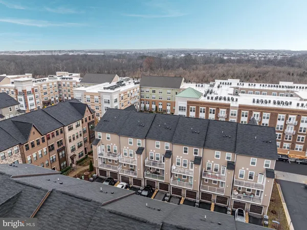 a view of a terrace with sitting area