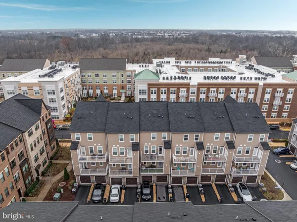 a view of a city with tall buildings