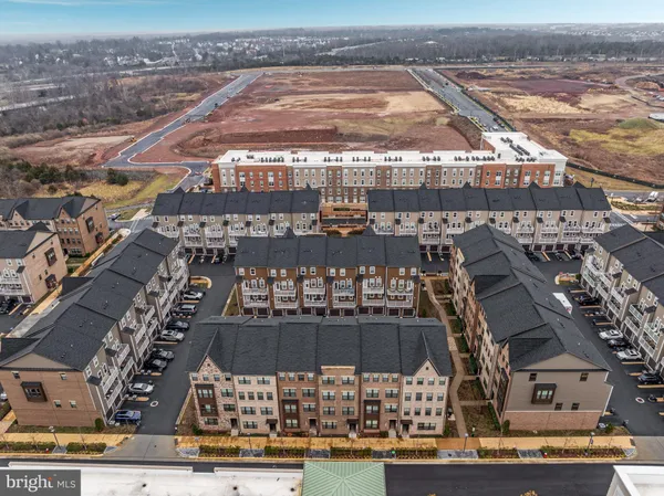 a view of a city with tall buildings