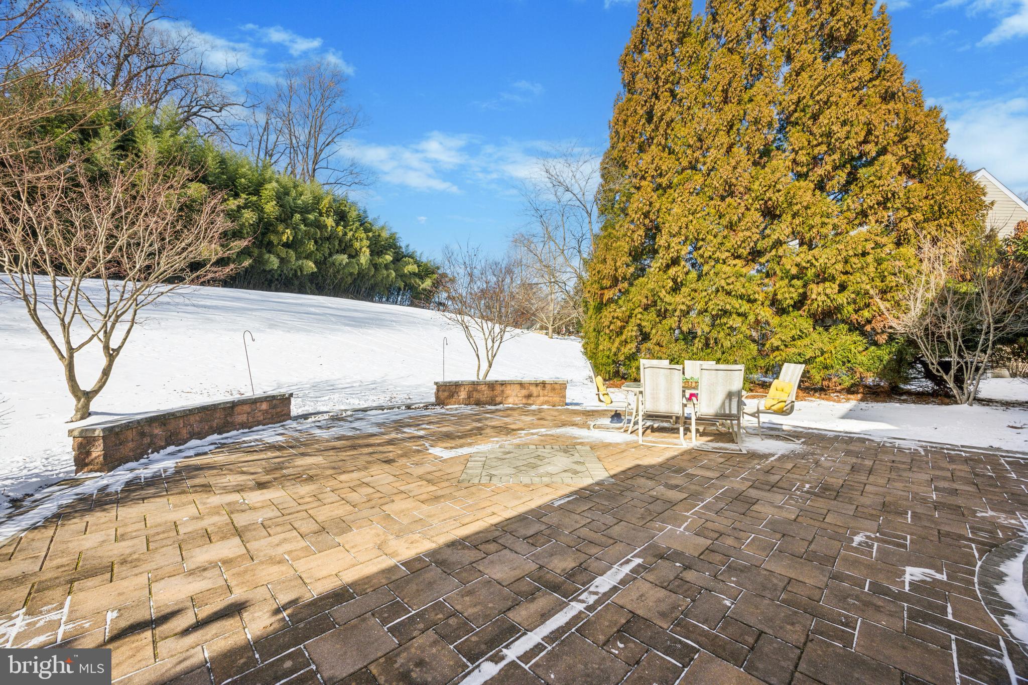100 Parkview Circle Media, PA 19063 - Photo 16 of 63 Expansive paver patio w/sitting walls