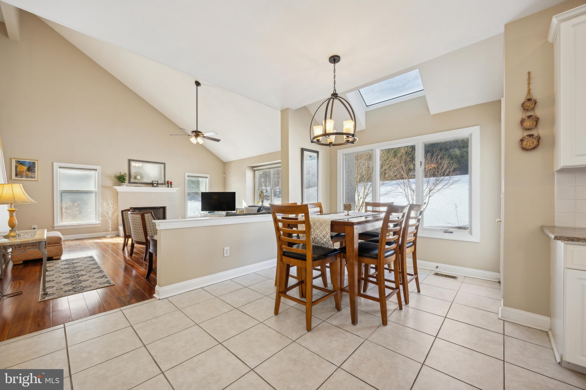 100 Parkview Circle Media, PA 19063 - Photo 9 of 63 Expanded Breakfast room w/skylights