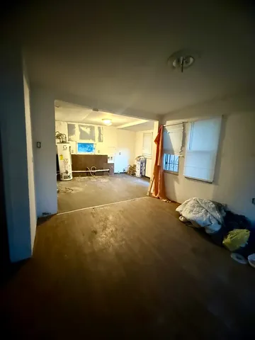 a very nice looking room with a large window