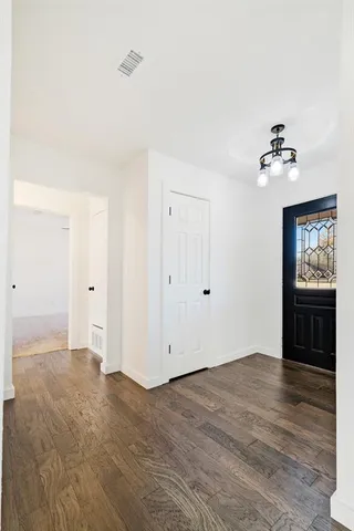 wooden floor in an empty room