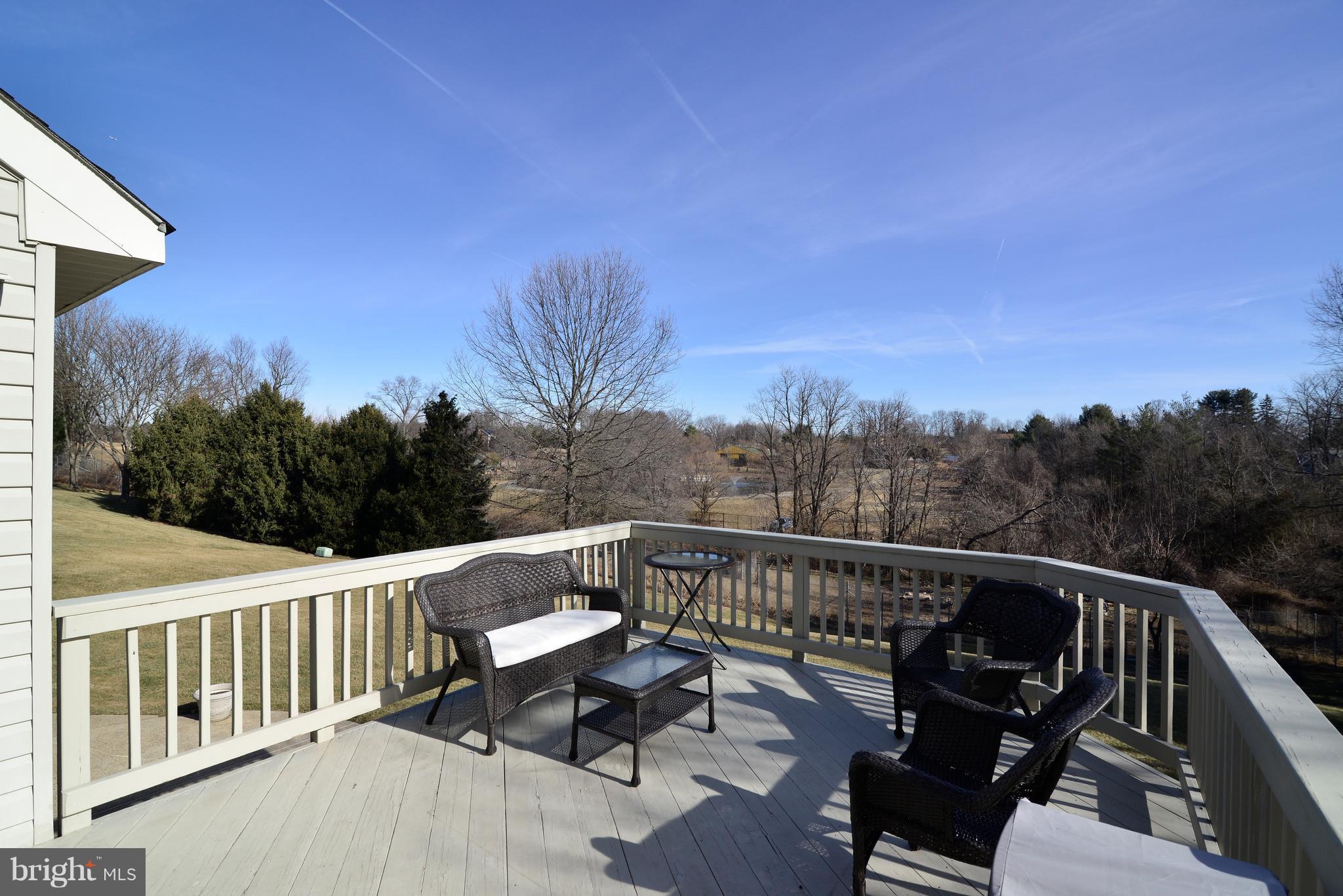 1343 Dasher Lane Reston, VA 20190 - Photo 10 of 30 The main level deck has stairs to the lower patio.