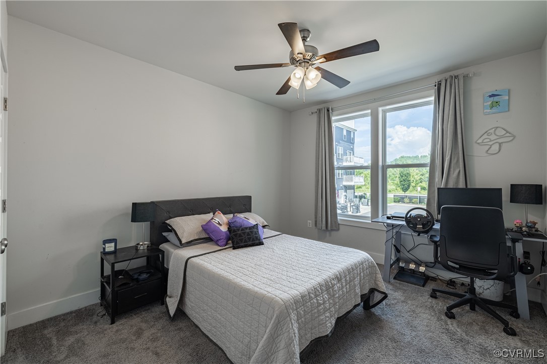 5329 Old Main Street, Unit A Henrico, VA 23231 - Photo 23 of 39 a bedroom with a bed and a desk