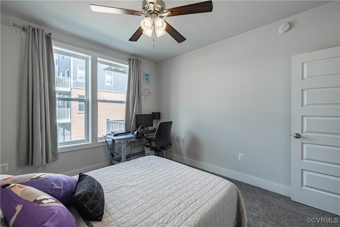 5329 Old Main Street, Unit A Henrico, VA 23231 - Photo 25 of 39 a bedroom with a bed and a window
